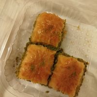 Unbelievable vegan baklava, undistinguishable from regular and absolutely divine! at Helin's Döner in Amsterdam