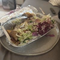 Vegan Kapsalon  at Helin's Döner in Amsterdam