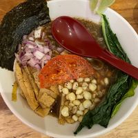 Tokyo Shoyu at Vegan Ramen Mei in Puerto Vallarta