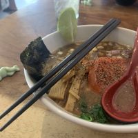 Tokyo Shoyu  at Vegan Ramen Mei in Puerto Vallarta