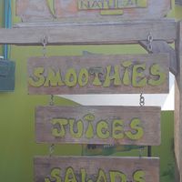 Panamaste Street sign at Panamaste Natural Living in Pedasi