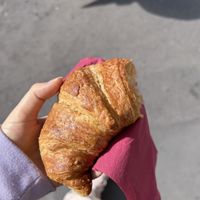 Vegan croissant  at Mugs & Co in Milan