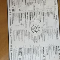 Full menu (includes non vegan options)   at Mugs & Co in Milan