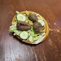 Makdus  #Veganuary at Vegano Flavors in Berlin