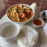 Panang curry  at Savory Thai in Orem