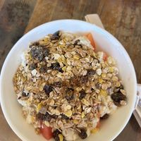 Muesli bowl - ask with translate to make sure it’s vegan  at Delilahs in Nong Khiaw