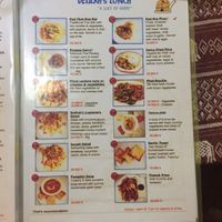 Menu at Delilahs in Nong Khiaw