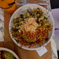 LA Salad Bowl at Winners Vegan Restaurant in Athens