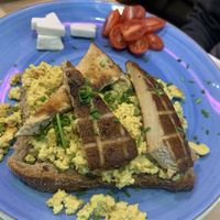 Tofu scramble   at Winners Vegan Restaurant in Athens