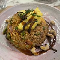 Indonesia bowl  at Winners Vegan Restaurant in Athens