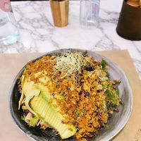 LA salad at Winners Vegan Restaurant in Athens