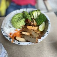 Satay 14€  at Winners Vegan Restaurant in Athens