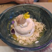 lemon meringue at Winners Vegan Restaurant in Athens