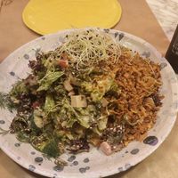 L.A. Salad at Winners Vegan Restaurant in Athens