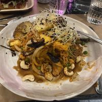 Indonesian rice   at Winners Vegan Restaurant in Athens