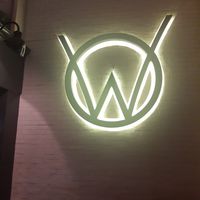 Outside at Winners Vegan Restaurant in Athens