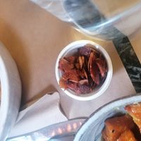 Bacon at Winners Vegan Restaurant in Athens