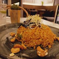 Indonesian Bowl at Winners Vegan Restaurant in Athens