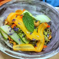 Pad thai at Winners Vegan Restaurant in Athens