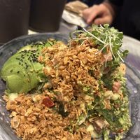 LA salad (our favorite)  at Winners Vegan Restaurant in Athens