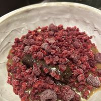 Sweet potato brownie with PB date caramel   at Winners Vegan Restaurant in Athens