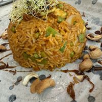 Indonesian Bowl   at Winners Vegan Restaurant in Athens