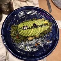 Good kale avocado salad   at Winners Vegan Restaurant in Athens