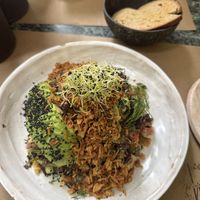 L.A. Salad  at Winners Vegan Restaurant in Athens