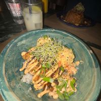 Dynamite bowl  at Winners Vegan Restaurant in Athens
