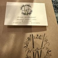   at Winners Vegan Restaurant in Athens