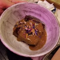 Peanut butter brownie at Winners Vegan Restaurant in Athens