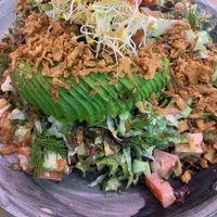 The L. A. Salad 😍 at Winners Vegan Restaurant in Athens