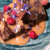 brownies at Winners Vegan Restaurant in Athens