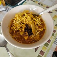 Takeaway Kao Soi. Yum! at G-Long in Chiang Mai