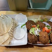 Falafel  at To Revithi Falafel Bar in Athens