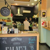  at To Revithi Falafel Bar in Athens