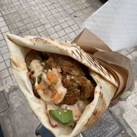   at To Revithi Falafel Bar in Athens