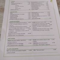 Carta actualizada 14-06-2020 at El Jardi in Mataro