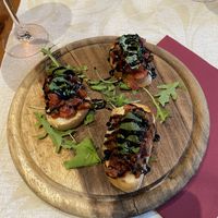 Bruschetta, best I had in Venice   at Al Corner in Venice