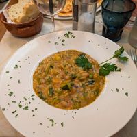 Vegetable risotto at Al Corner in Venice