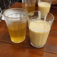 Quentão e chá de amendoim (do combinado junino) at Pratada  in Sao Paulo