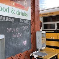 Bus at La Chaiteria in Tucson