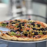 Harvest Moon Pizza  at Moonlight Pizza & Brewpub in Salida