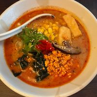 Spicy miso ramen at Itadakizen Paris in Paris