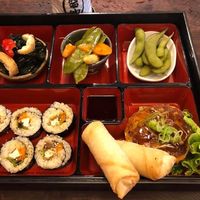 What a great variety in the bento! We each had our favorite dish   at Itadakizen Paris in Paris