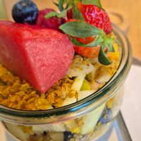 Overnight oats at ProLi in Passau