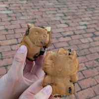 Chocolate waffles!!!! ♥️♥️ at Èrjiě Jīdàngāo 二姊雞蛋糕 in Tainan