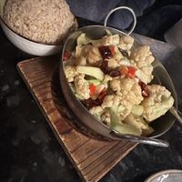 Spicy cauliflower   at Sumiao Hunan Kitchen in Cambridge