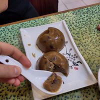 Red bean pudding at Po Lin Yuen 寶蓮苑素食 - Sai Ying Pun in Hong Kong Island