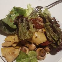 Salad and anti pasti at Tauern Spa  in Kaprun